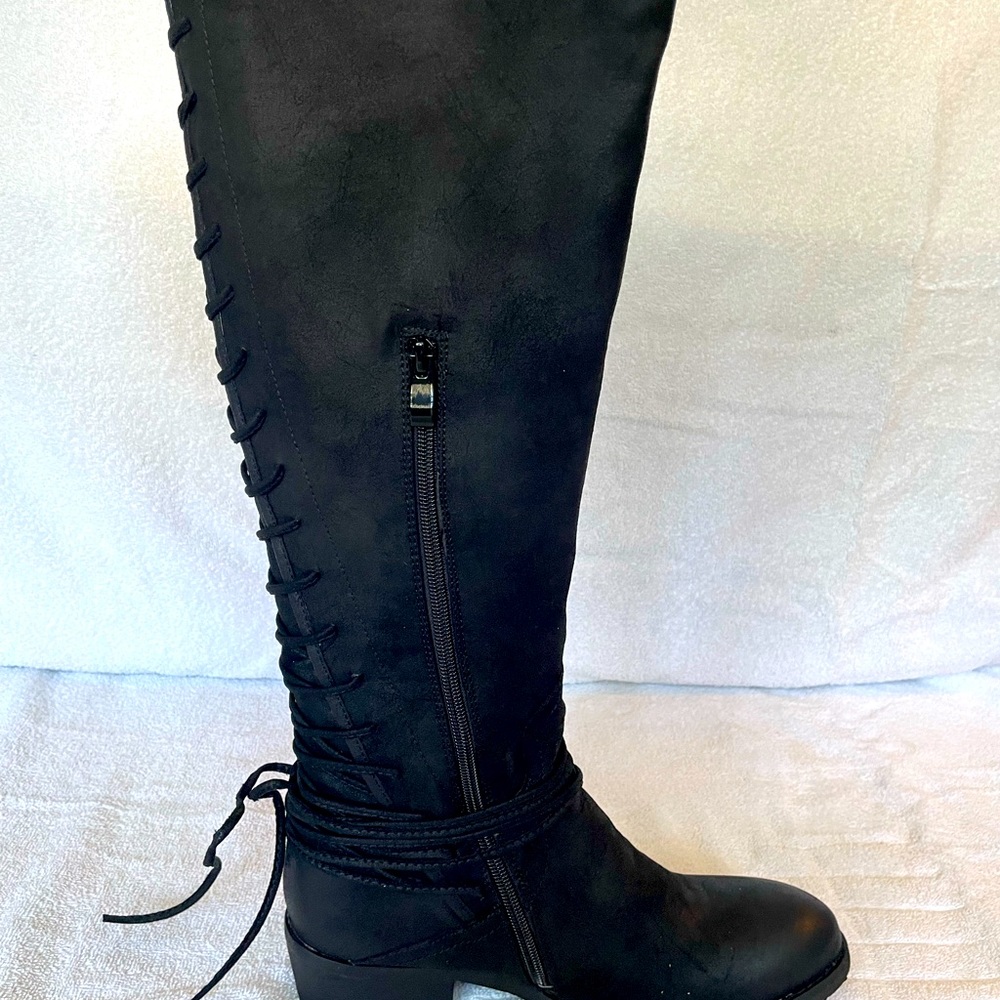 Brand new tall black boots
